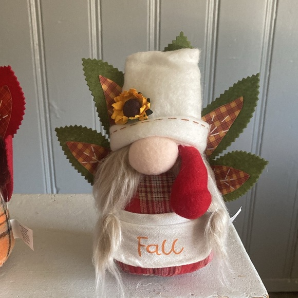 NWT- Set of 2- 8” Precious- Fall Turkey 🦃 Couple Gnome Decorations 🍁🌻 - Picture 5 of 17